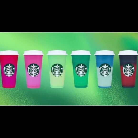 Starbucks - Color Changing - Hot Cups - 2021  Edition Collectible - New! - Picture 2 of 3